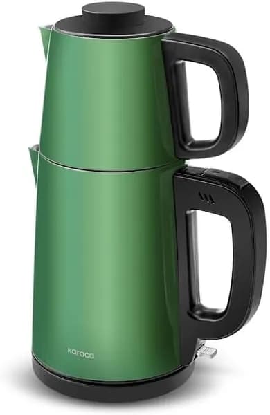 Karaca Tea Break 2 in 1 Чайник стальной Emerald Green