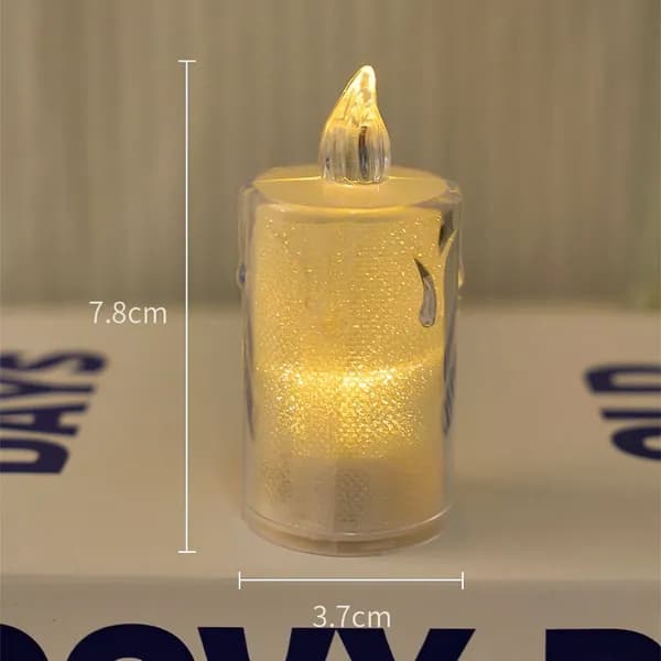 Свечи церковные, 7.8 см х 3.7 см, 2 шт