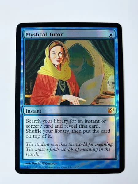 Портативные карты MTG Высококачественная карта из фольги Vault Final Fantasy Мистический учитель 8