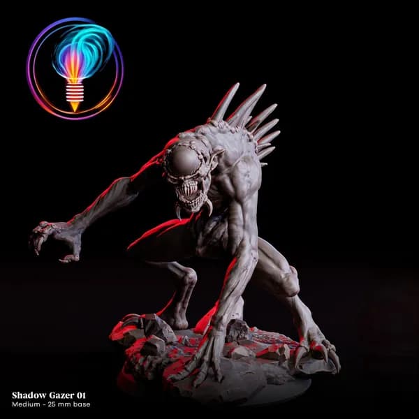 Фигурки для настольных игр, Теневой наблюдатель v 1, ДнД, Dangeon and Dragons, sci-fi, pathfinder. база 25mm