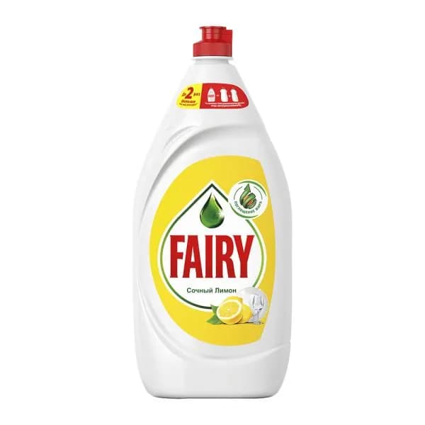 Средство для мытья посуды Fairy Сочный лимон 1.35л