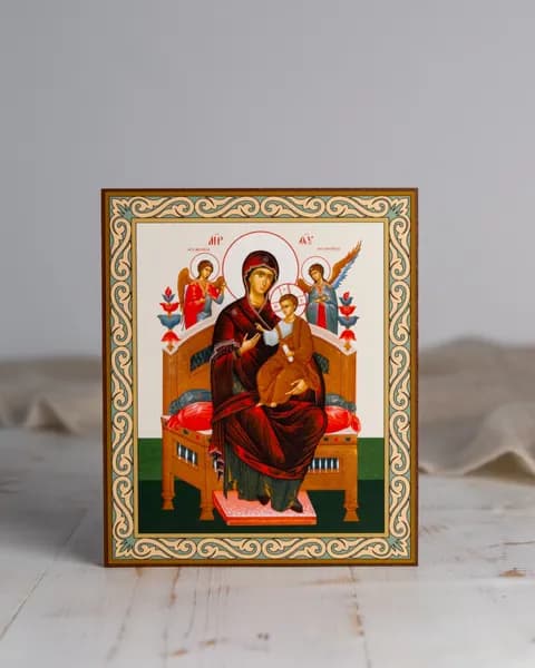Икона Всецарица (домашняя серия)