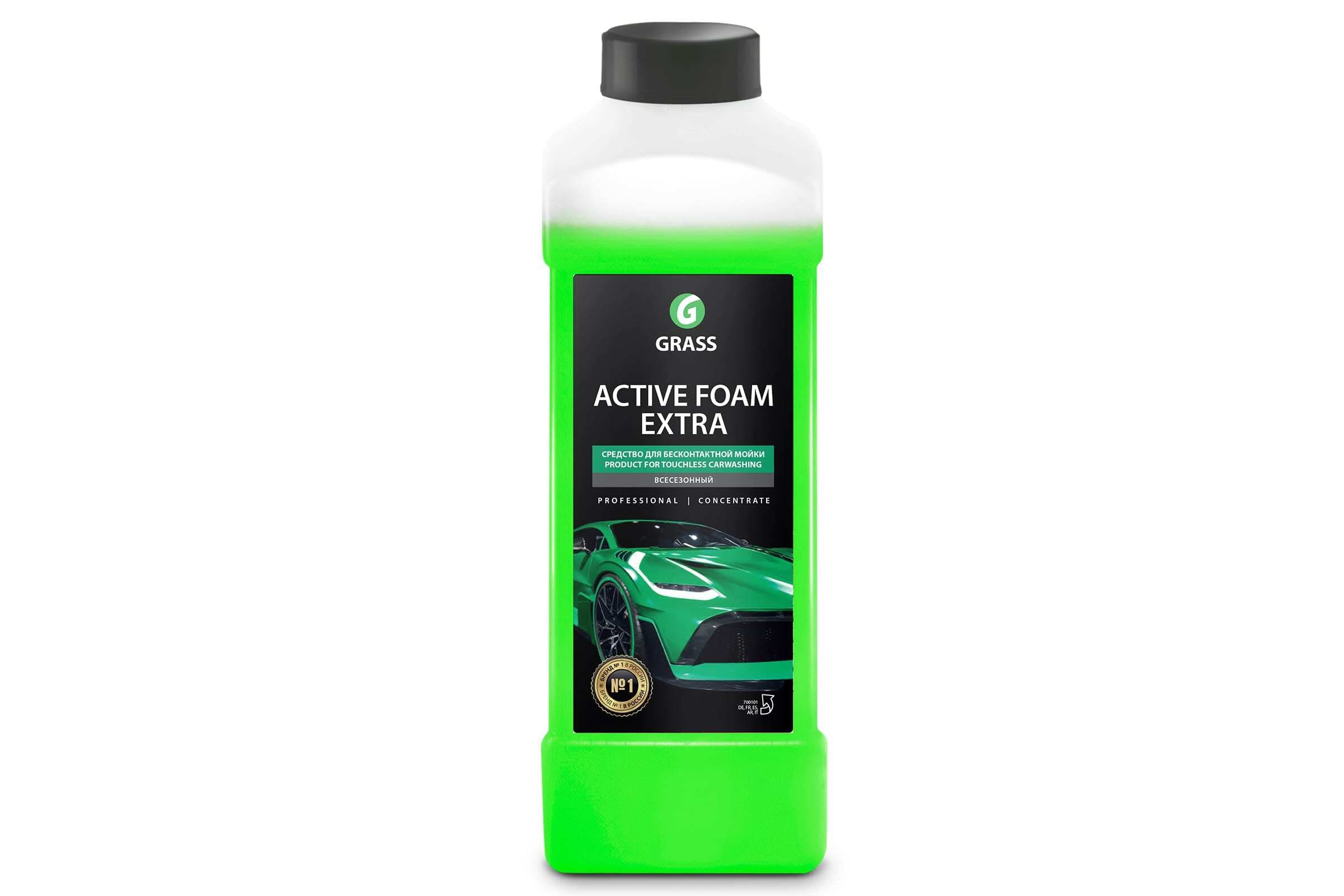 Автошампунь GRASS Active Foam Extra для безконтактной мойки 1л