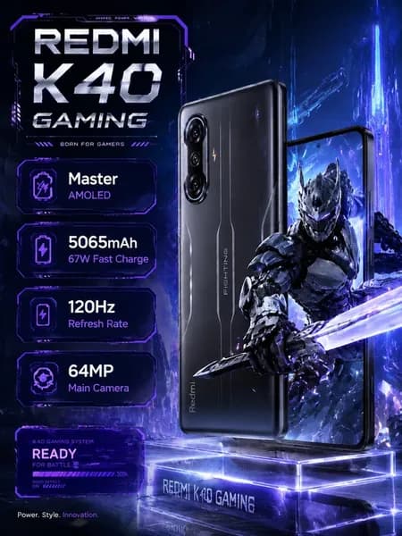 Смартфон K40 Gaming edition 12 256 Черный