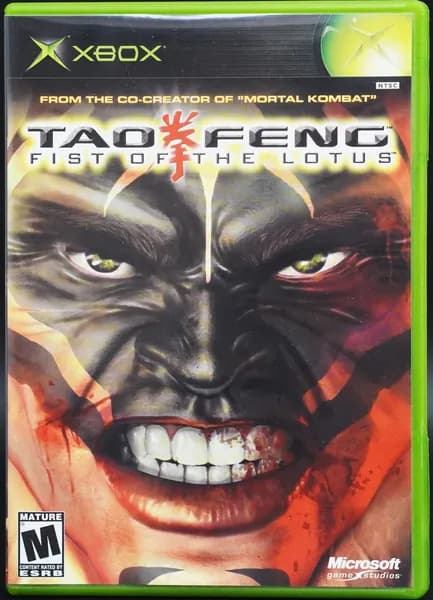 Игра Tao Feng: Fist of the Lotus XBOX USA