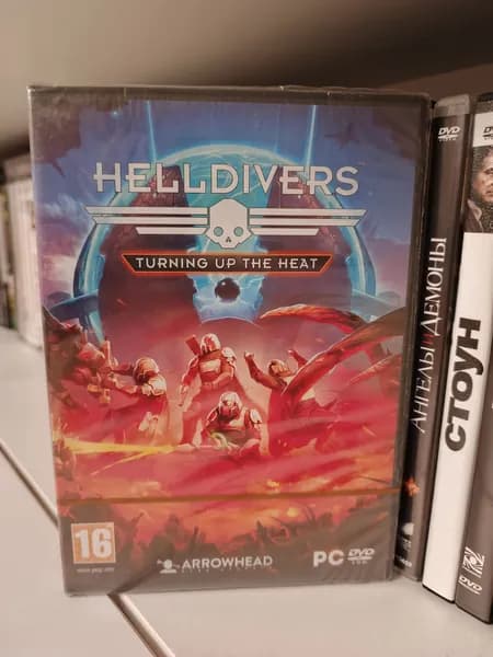 Видеоигра Helldivers 2015 на ПК DVD (диск запечатан!)