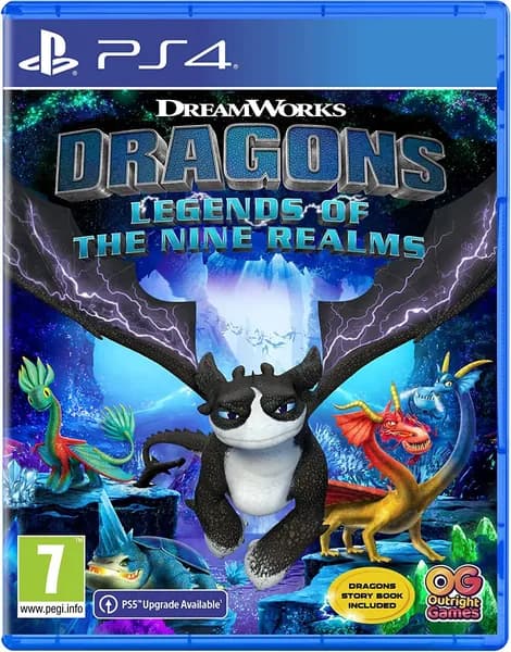 Игра DreamWorks Dragons: Legends of the Nine Realms (PlayStation 4, PlayStation 5, Английская версия)