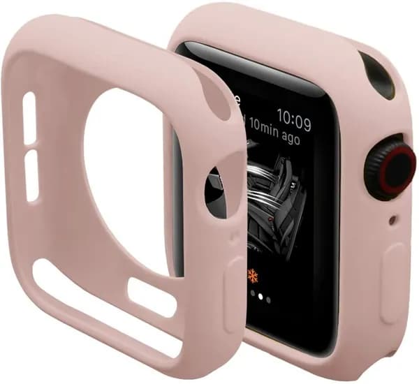 Корпус силиконовой оболочки 9 8 7 45mm 41 мм сверх 49 мм для Apple Watch SE 6 5 3 44mm 40MM 42MM 38MM