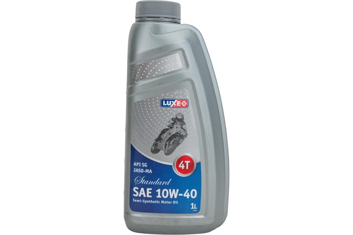 luxe Standard 4T 10W-40 Масло моторное, Полусинтетическое, 1 л