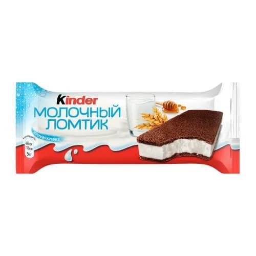 Бисквитное пирожное молочный ломтик Kinder 28г