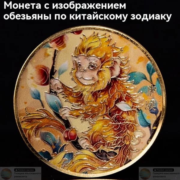12 знаков зодиака/монета сувенирная