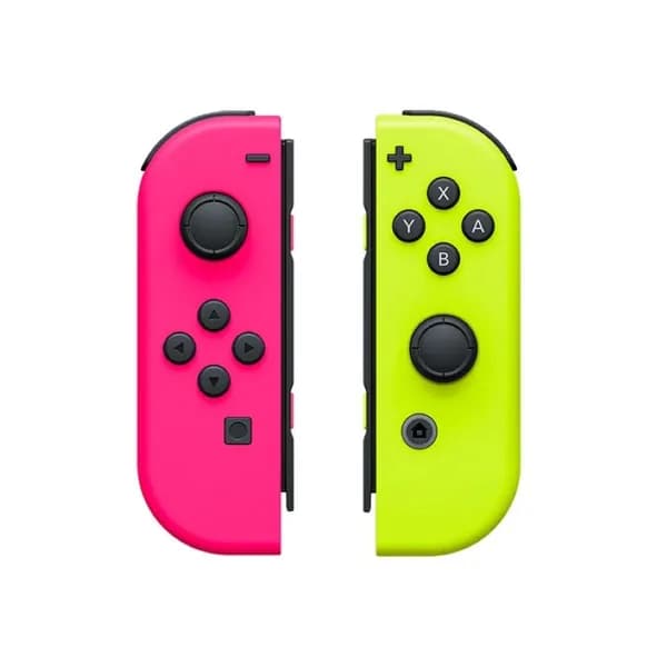 Геймпады контроллеры Joy-con для Nintendo Switch и Nintendo Switch OLED Розовый и Зеленый джойстики цвет 31