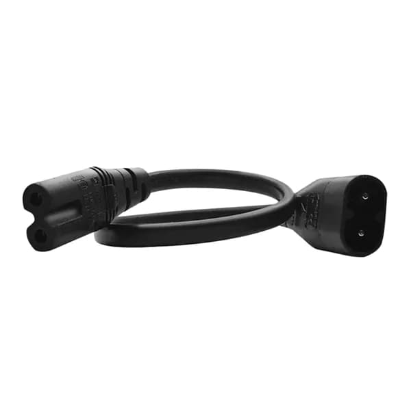 Кабель-удлинитель адаптера питания IEC 320 2-контактный C7 Female на C8 Male в форме восьмерки для динамика и принтера (0.)