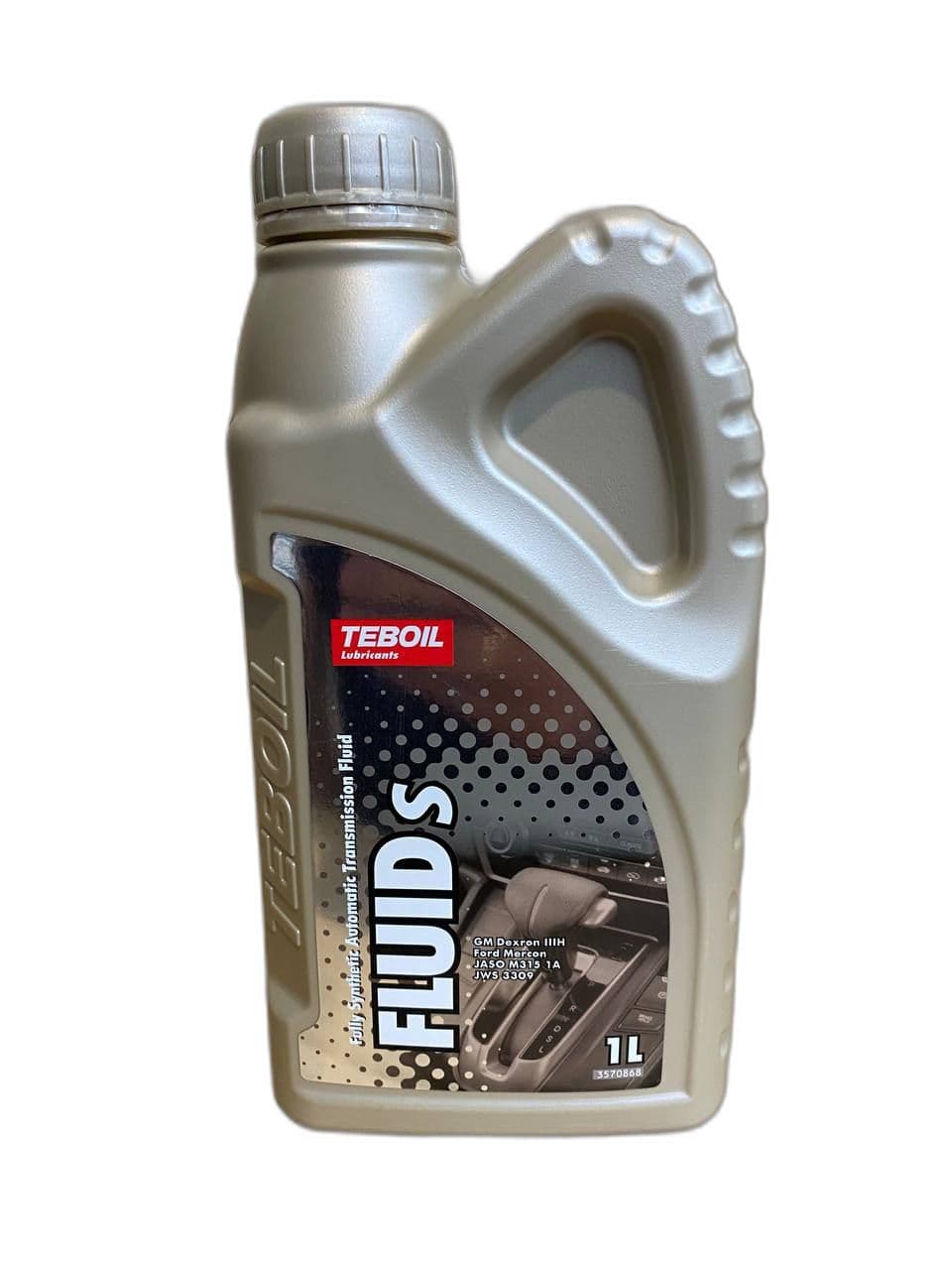 Трансмиссионная жидкость для АКПП Тебоил FLUID S 1л