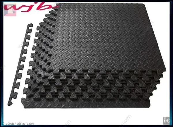 Напольное покрытие для спорта, 6 плиток 30x30 см, качественное-