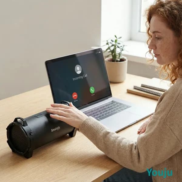 Беспроводная Bluetooth-колонка портативная с усиленным басом и кристально чистым звуком