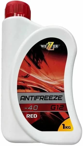 Антифриз WEZZER красный G12 1кг