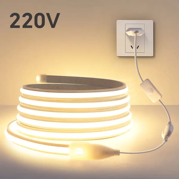 Светодиодная лента 220 Вт, IP65, Нейтральный белый, 1 шт