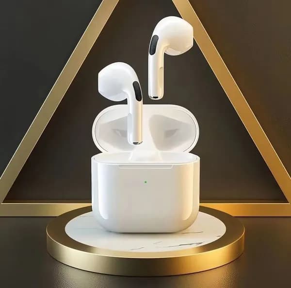 Наушники беспроводные с микрофоном 1More Aero, Bluetooth, USB Type-C, белый