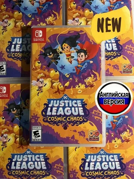 Игра Justice League (Nintendo Switch, Английская версия)