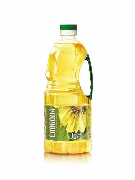 Слобода Подсолнечное масло, 1,8 л