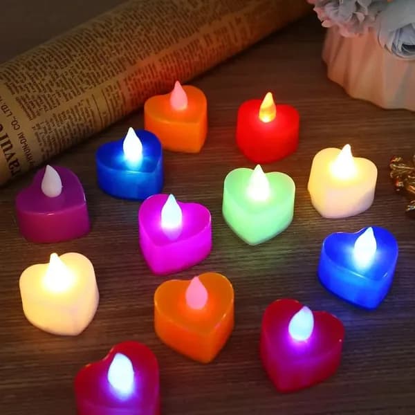 Каркасная светодиодная фигура Сердца