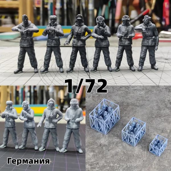 Cor 1/72 сборная модель солдат