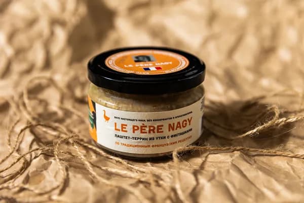 Паштет-террин из утки с фисташками, Le Pere Nagy / Россия