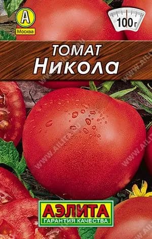 Семена Томат Никола 20 шт семян , Агрофирма Аэлита