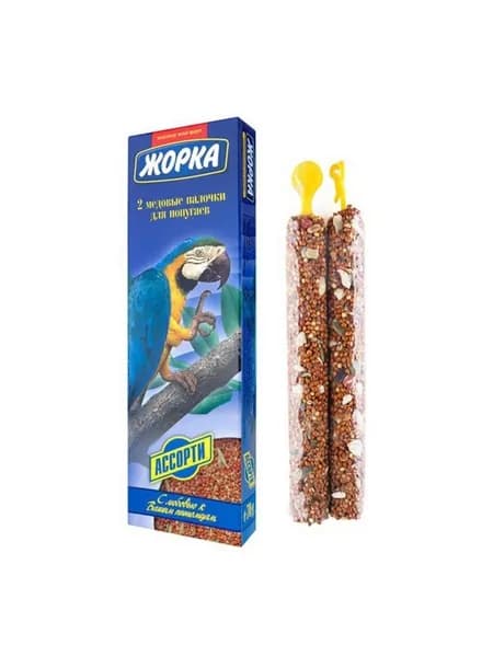 Медовые палочки Жорка для крупных попугаев