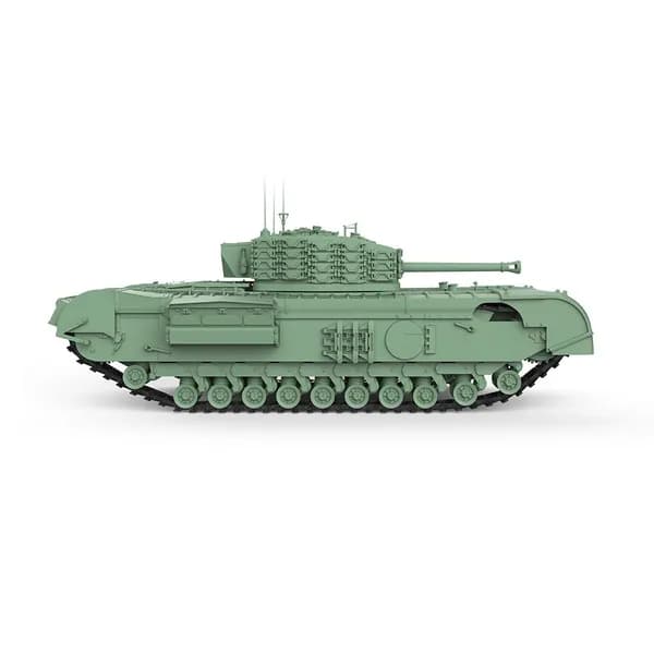 1/144 Модель военного танка британский пехотный танк A22 Churchill VII MKIV