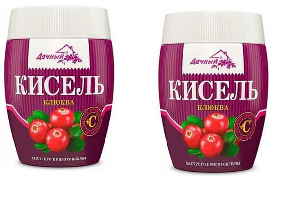 Дачный Кисель,клюква 300г, 2 шт