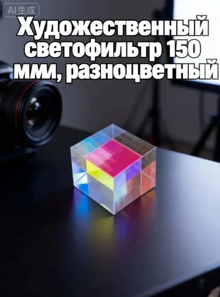 150мм художественный светофильтр разноцветный, аксессуар для фото и видеосъёмки, творческие эффекты света и цвета, универсальный фильтр для художественной фотографии