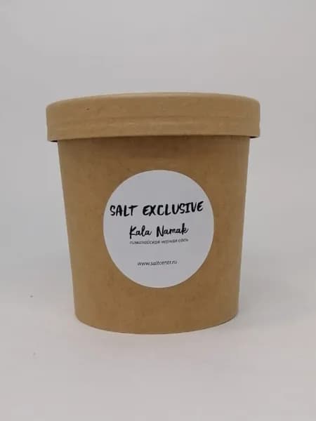 Соль пищевая SALT EXCLUSIVE гималайская черная Kala Namak (Sanchal), 350 грамм
