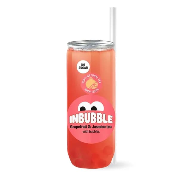 Чай холодный Inbubble Грейпфрут Жасмин 0.33 л, Россия