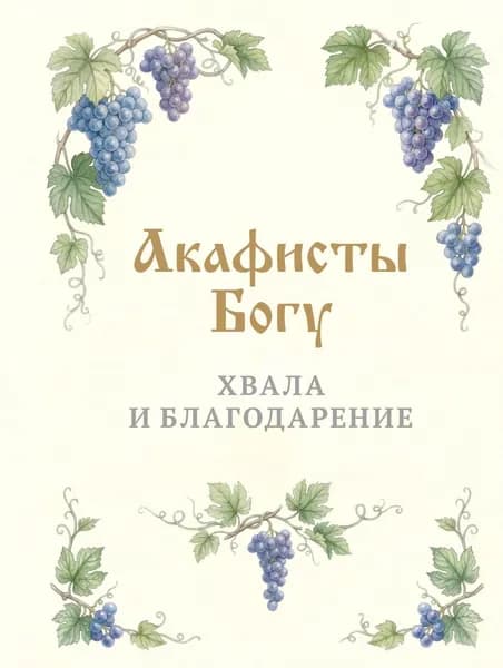 Книга Акафисты Богу. Хвала и благодарение