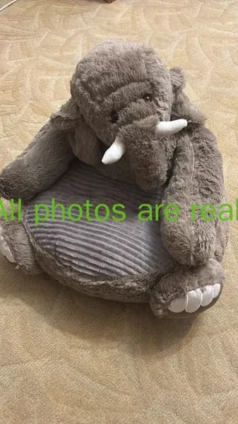 Прямой диван 45х50х45 см,коричневый