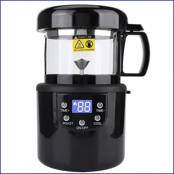 80-100 г CE/CB домашняя кофеварка, электрическая мини-жаровня для кофе без дыма, для выпечки, обжарки, 110-240 В, 1400 Вт