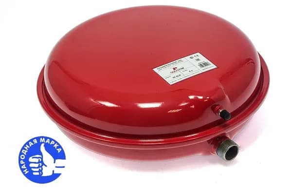 БАК 6 л. ПЛОСКИЙ для отопления TIM VF-6LD 3/4"