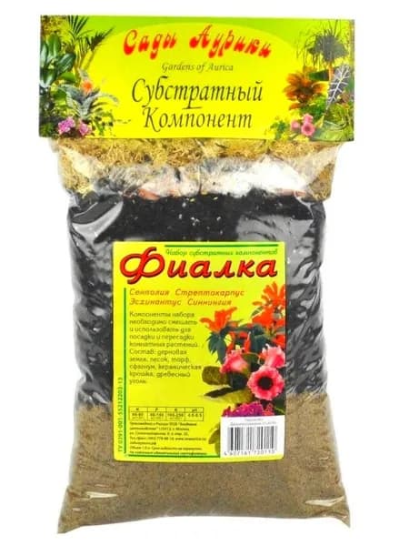 Субстрат Фиалка 1 литр - 1 упаковка