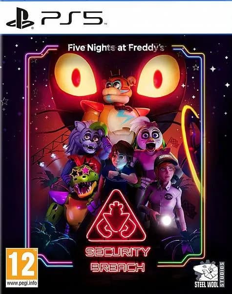 Five Nights at Freddys: Security Breach PS5 (Русская версия). Игра на диске