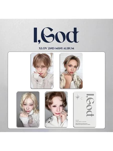 Фотокарточки I GOD Коллекционные карты Подарок для фаната K-pop XLOV карточки