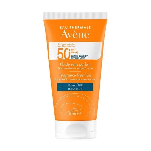 АВЕН Флюид солнцезащитный SPF50+ без отдушек фл. 50мл (C30961)