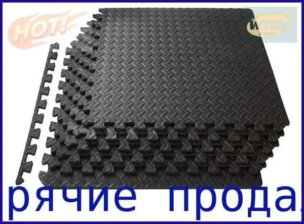 Спортивное напольное покрытие, 6шт, 30*30 см