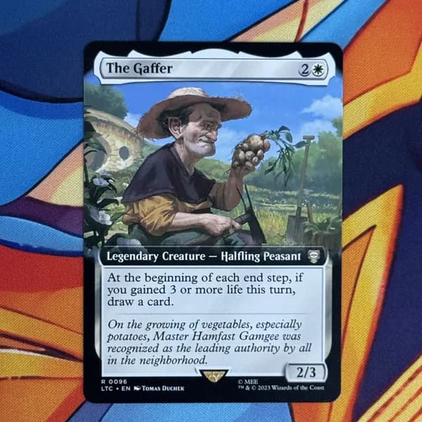 Кастомные прокси-карты высокого качества, MTG PROXY CARDS фойловые карты не, стандартный размер The Gaffer LTC #96