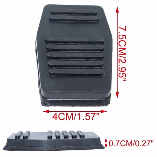 Ford Transit MK7 MK6 2000 2002 2004 2006 2008 2009 2010 2011 2012 2013 2014 резиновая накладка на педаль тормоза