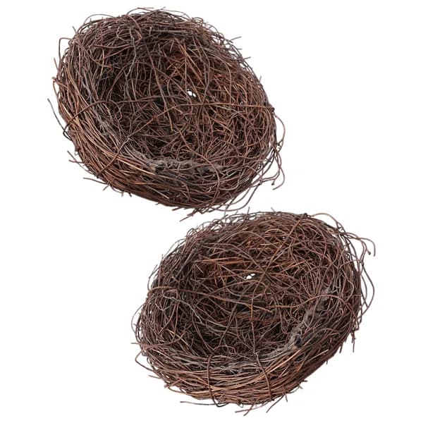 Подставки для тарелок Christmas Nest, ловушки для птиц, реквизит для фотографий, подставки для деревьев, мини-ткачество
