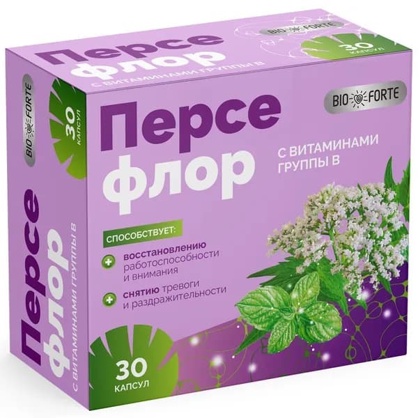 BioForte Персефлор с 5-НТР капсулы №30