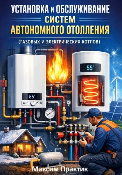 Установка и обслуживание систем автономного отопления (газовых и электрических котлов) | Электронная книга
