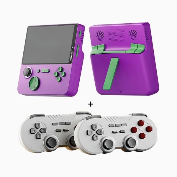 GAMEMT E5 64GB симулятор приставка ретро игровая консоль портативная +2* игровой контроллер, 5inches, 1280*720, 10000 игра